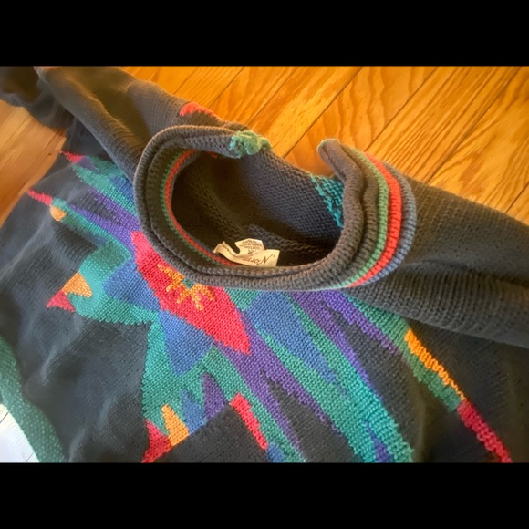 Primary Color Sweater - Picture 3 of 4